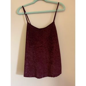 Maroon Tank Top